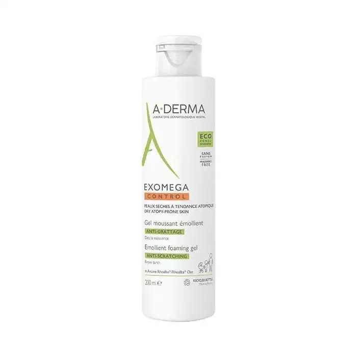 Exomega Control Gel Moussant Émollient Anti-grattage - Image 1 of 4