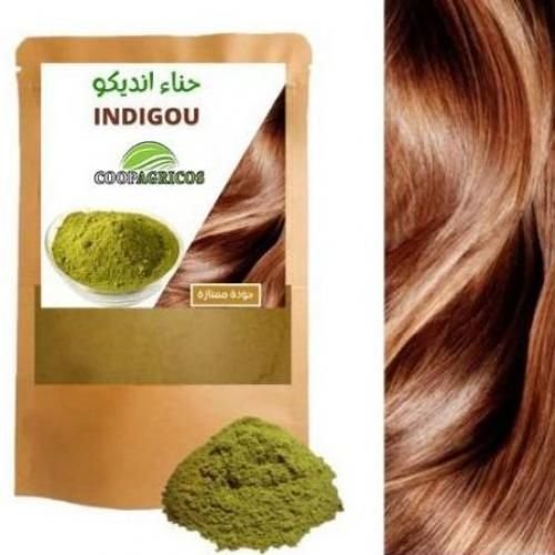 Coopagricos 50g Indigo Poudre 100% Naturel Henné Coloration Capillaire Végétale Brun Foncé - Image 1 of 1