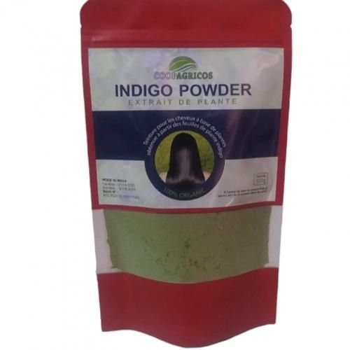 Indigo Poudre 100% Naturel Henné Coloration Capillaire Végétale Brun Foncé 100g  - Image 1 of 1