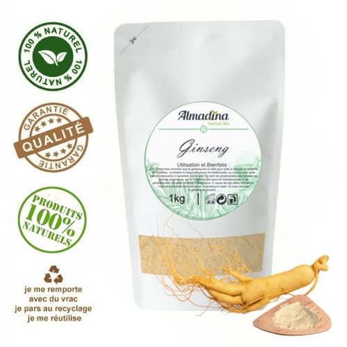 Ginseng Blanc En Poudre - Performance Physique Et Mental - Image 1 of 3
