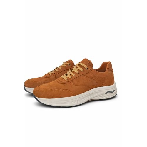 Chaussures Sneakers Homme En Cuir Véritable – Semelle Confort Orthopédique - Image 1 of 3