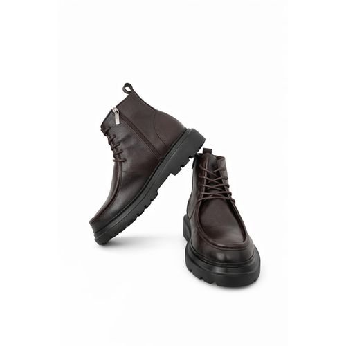 Bottines Élégantes En Cuir – Semelle Importée D’espagne - Image 1 of 3