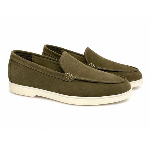 Mocassins Homme En Daim Premium – Confort Élégant & Semelle Souple - Image 1 of 3