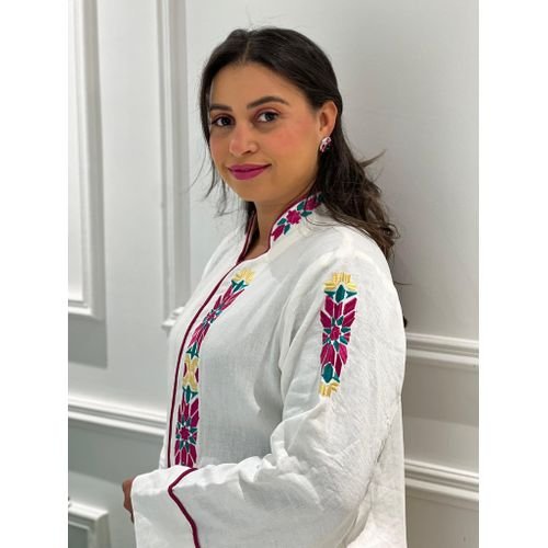 Kimono Long En Lin  – Chic & Moderne - Image 1 of 3