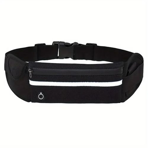 Sac De Taille De Sport Imperméable, Ceinture De Téléphone De Poitrine Décontractée, Sac Banane - Image 1 of 3