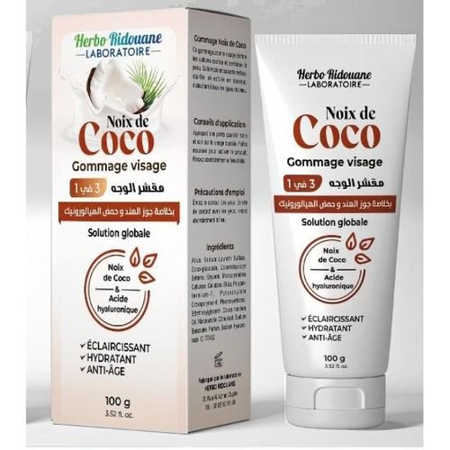 Gommage Visage Noix De Coco - Solution Globale  - Image 1 of 1
