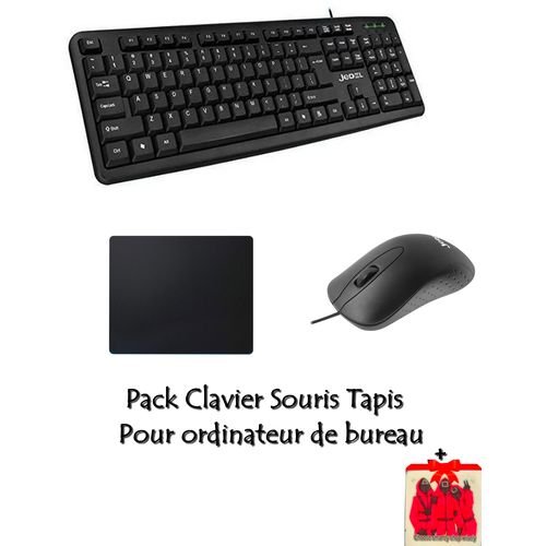 Promo Pack Clavier Azerty Arabe + Souris + Tapis + Sticker Choose - Image 1 of 1