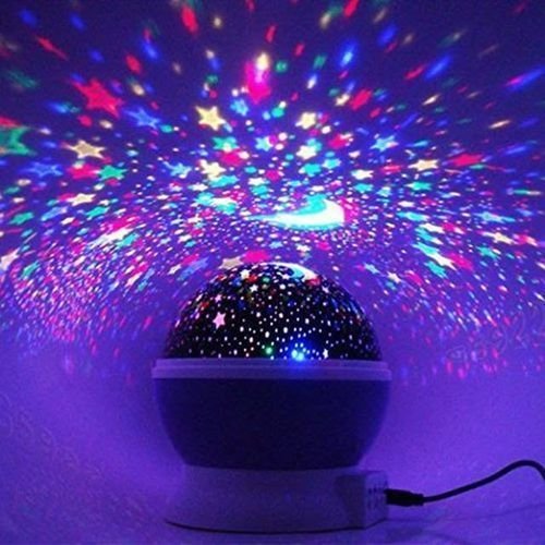 Star Master Projecteur De Lumière Étoiles Lune Ciel Brillante Pour Chambre Enfant Et Bébé, Aide À Dormir - Image 1 of 3