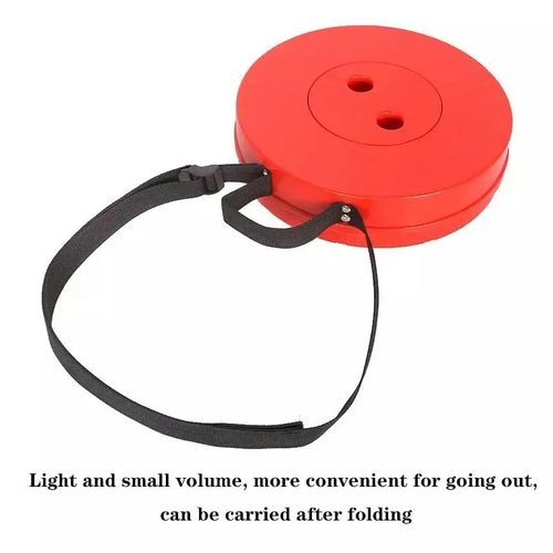 Tabouret Pliable Portable Robust Et Léger + Sticker Choose - Rouge - Image 1 of 3
