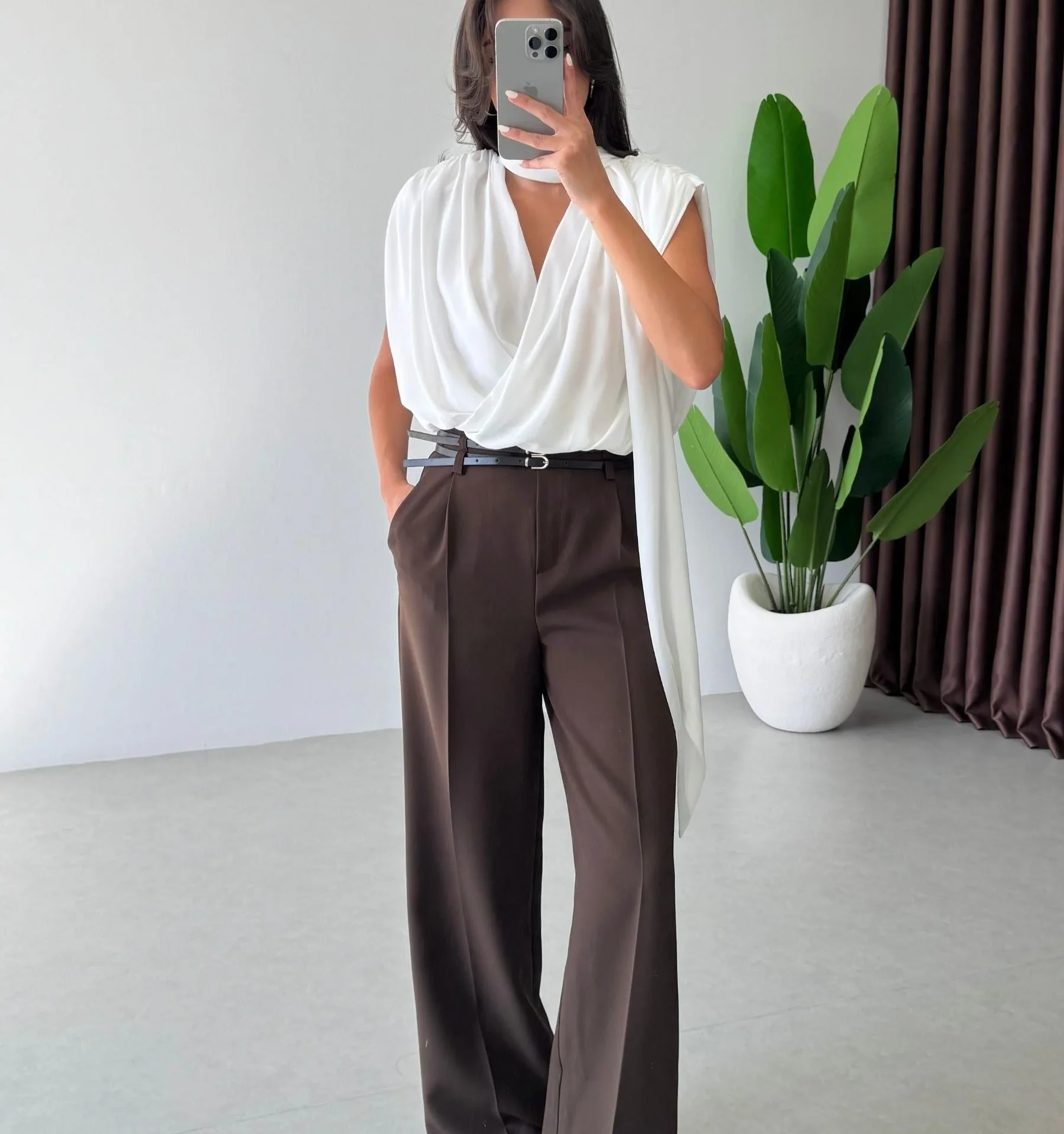 Pantalon Palazzo - Image 1 of 4