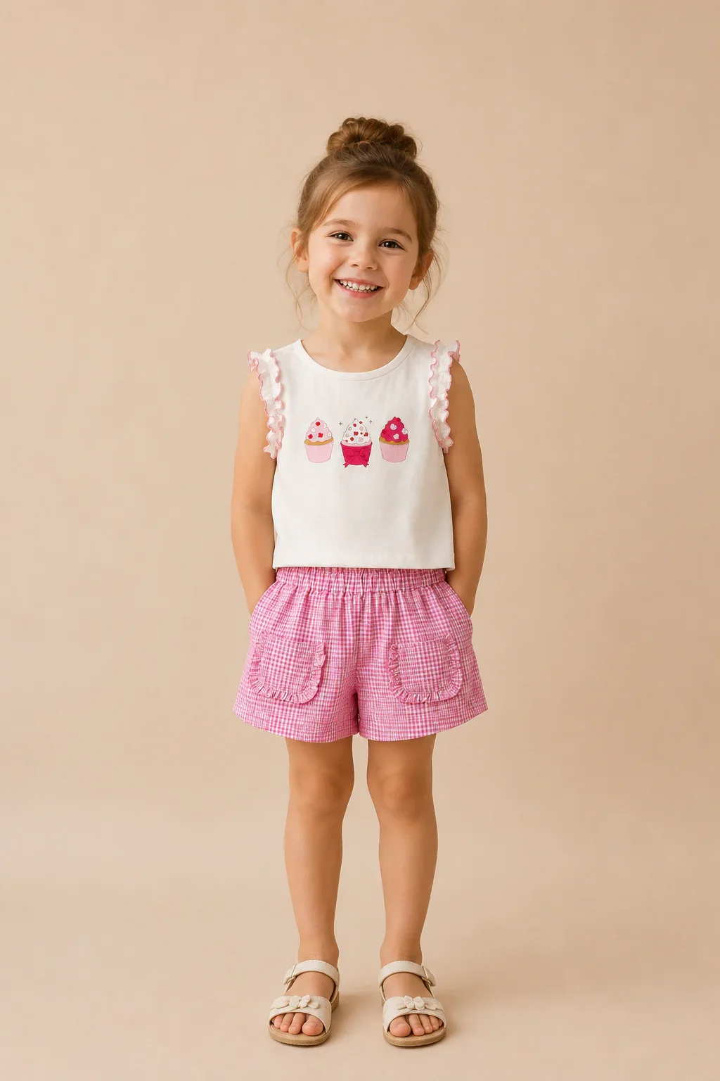 Ensemble Fille Gourmand & Tendance – Douceur Estivale - Image 1 of 2