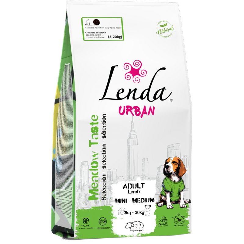 Croquette chien Urban Meadow Taste - Agneau: Mini-medium  - Image 1 of 4