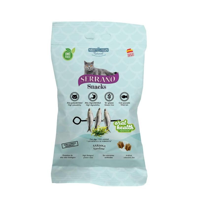 Snacks Serrano Pour Chats Sardine Oral Care - Image 1 of 1