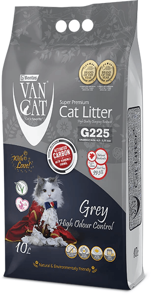 Vancat Grey- Litière Agglomérante Avec Charbon Actif 10 L - Image 1 of 1
