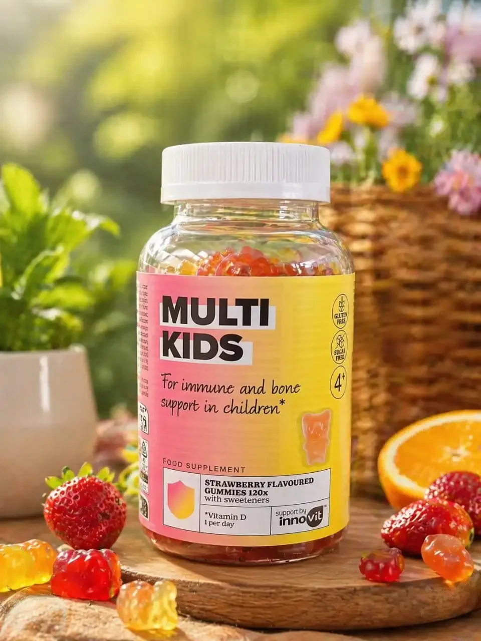 Complément Alimentaire Multi Enfants Dragues À La Fraise - Image 1 of 1