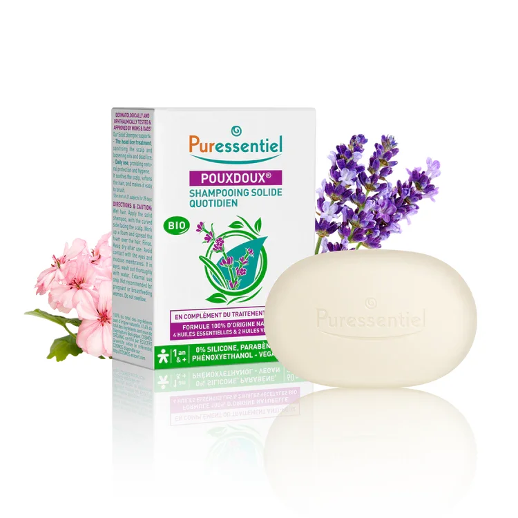 Anti Poux Shampooing Solide Pouxdoux Bio 60 G 3481 - Image 1 of 1