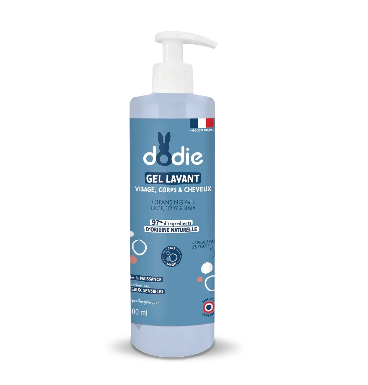 Dodie Gel lavant 3en1 – 500ml - Image 1 of 1