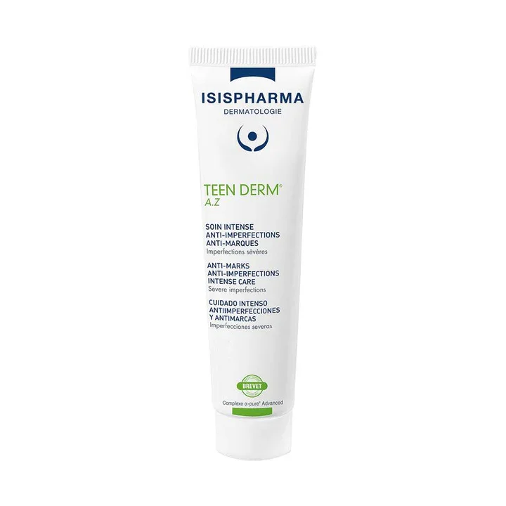 Crème Teen Derm A.Z Acide Azélaïque 15% Peaux Grasses Non Comédogène - Image 1 of 4