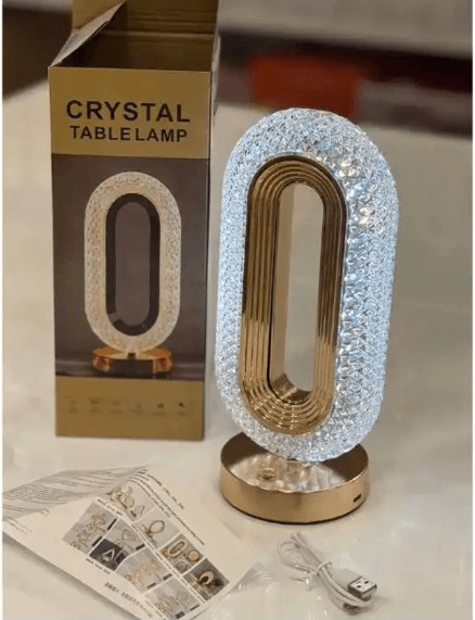Lampe Cristal Décorative Led – Style Élégant Rechargeable - Image 1 of 1
