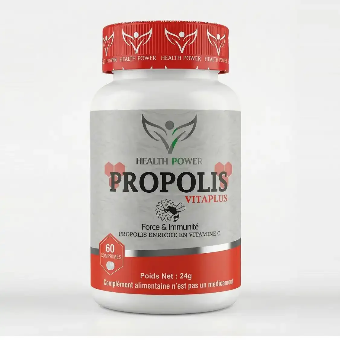 Propolis Vita Plus 60 Comprimés - Force & Immunité Propolis Enrichie En Vitamine C - Image 1 of 4