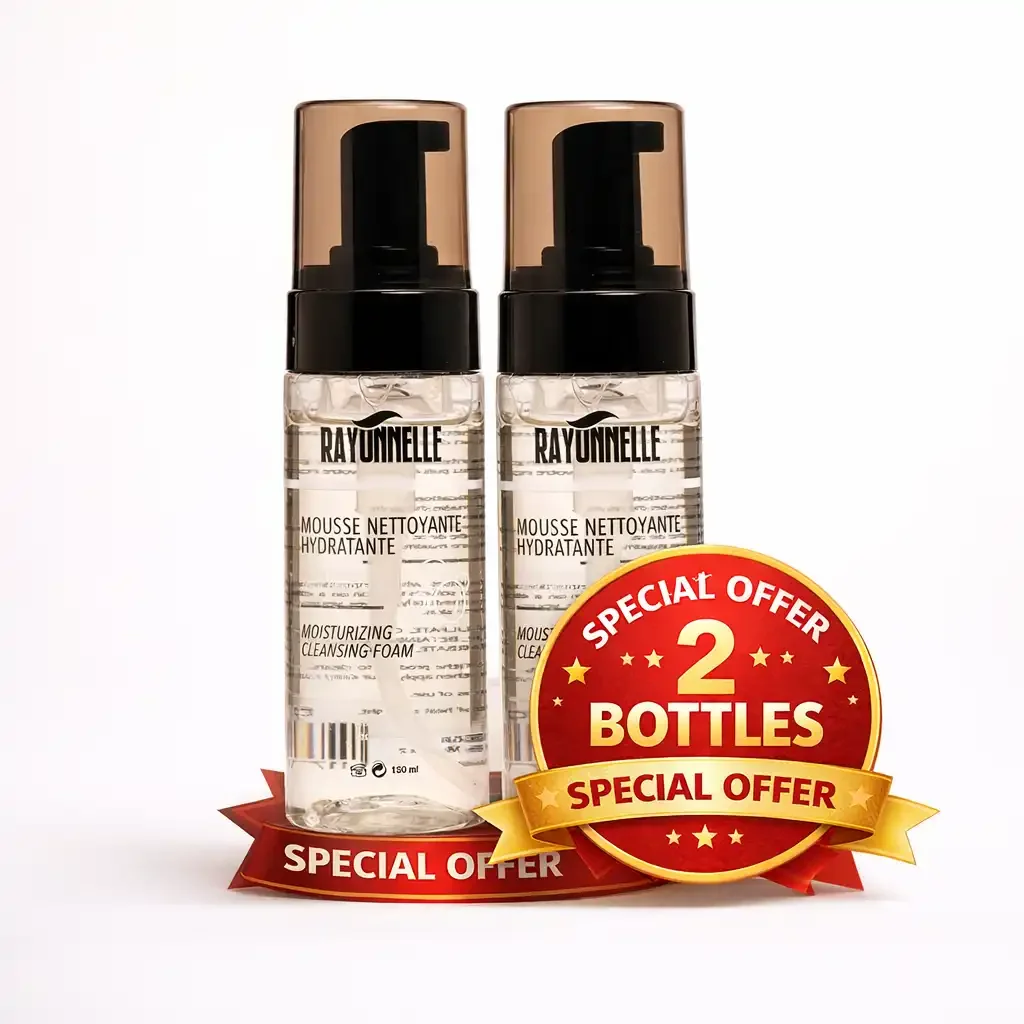 Special Offer = 2 Bottles × Mousse Nettoyante Hydratante - Image 1 of 4