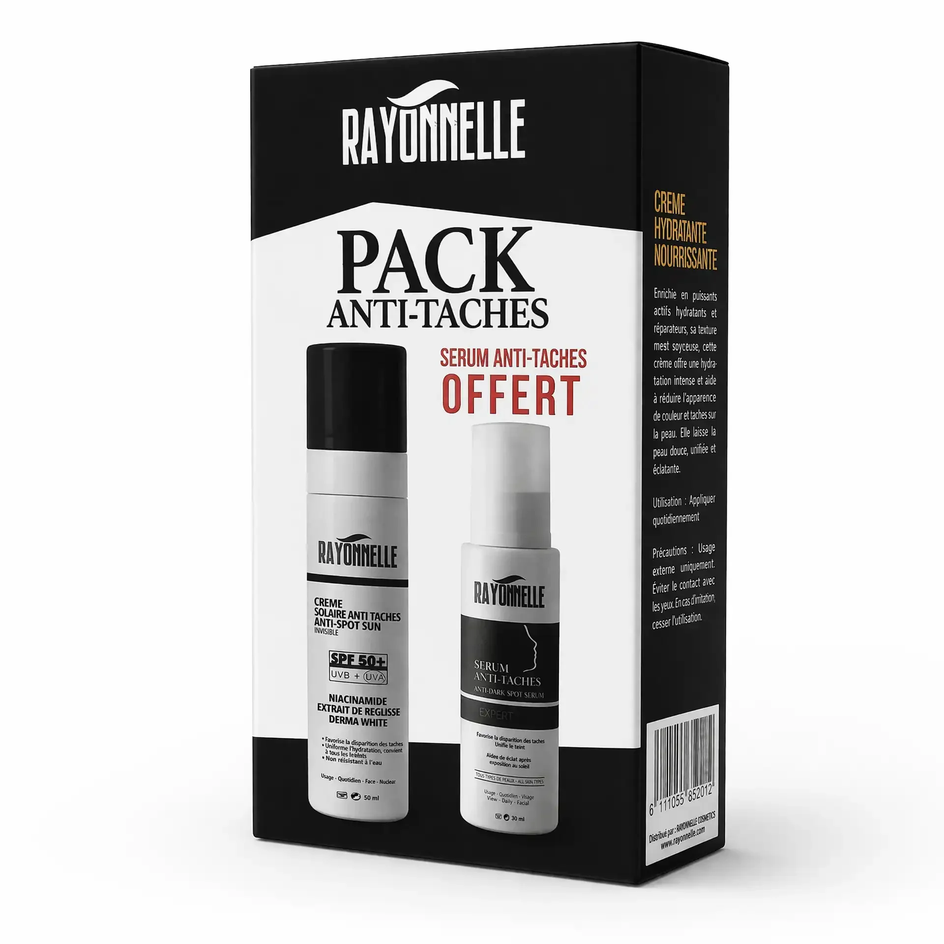 Pack Anti-taches ( Crème Solaire 50 Ml + Sérum 30 Ml ) - Image 1 of 4