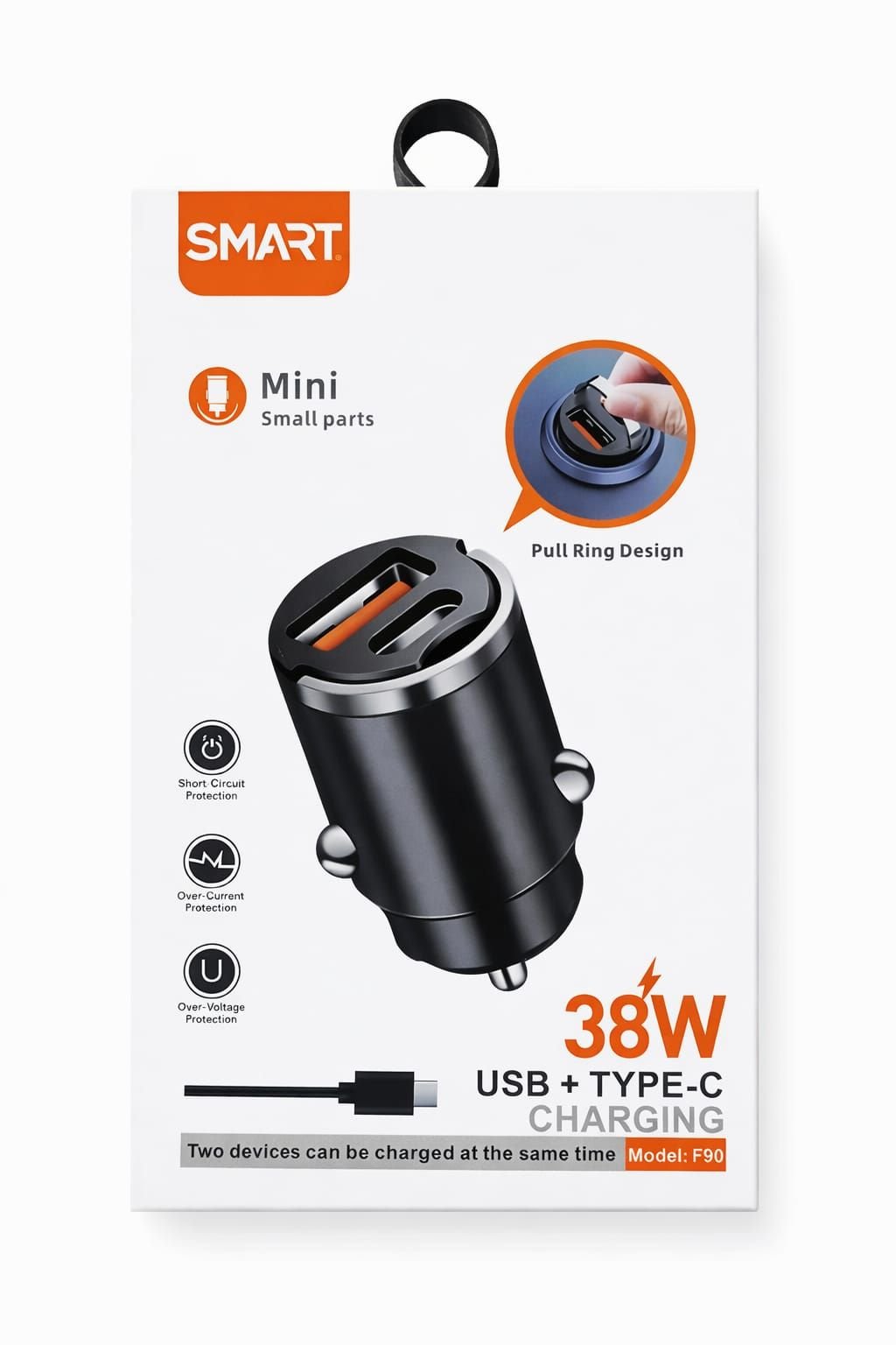 Chargeur De Voiture Allume-cigare, Modèle P90 - Image 1 of 3