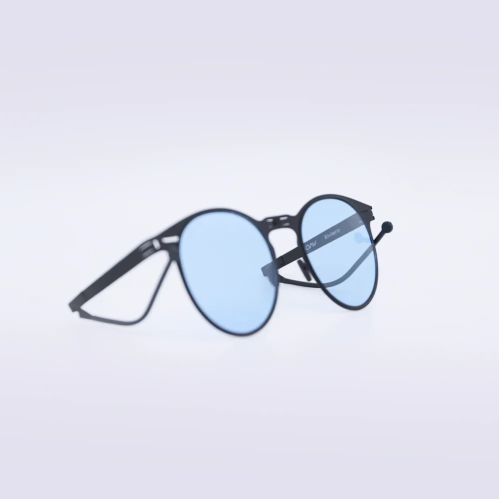 Riviera In Matte Black / Light Blue - Image 1 of 4