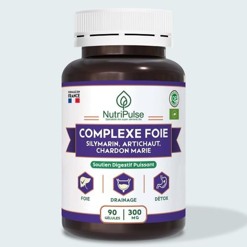 Chardon Marie 300mg - Complexe Silymarin Soutien Digestif & Détox Du Foie 90 Gélules - Image 1 of 1