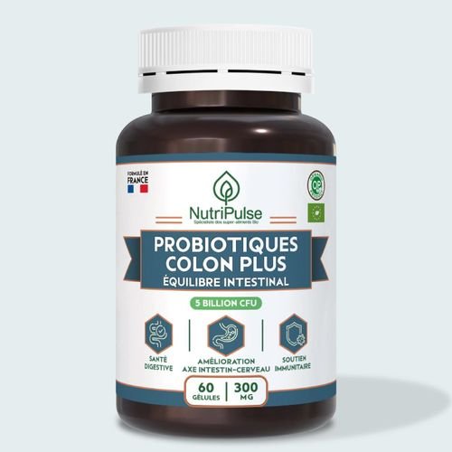Nutripulse Probiotiques 5 Milliards Cfu - Colon Plus Équilibre Intestinal & Santé Digestive - 60 Gélules - Image 1 of 1