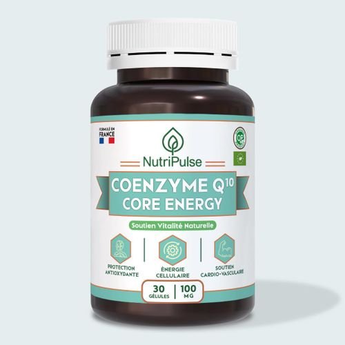Q10 Coenzyme 100 Mg – Énergie Cellulaire - Protection Antioxydante & Soutien Cardio-vasculaire – 30 Gélules - Image 1 of 1