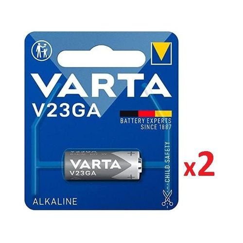 A23 12v 2 Batteries Alcaline Multi Usage // 2 Piles Alkaline 12 Volt 23a - Image 1 of 1