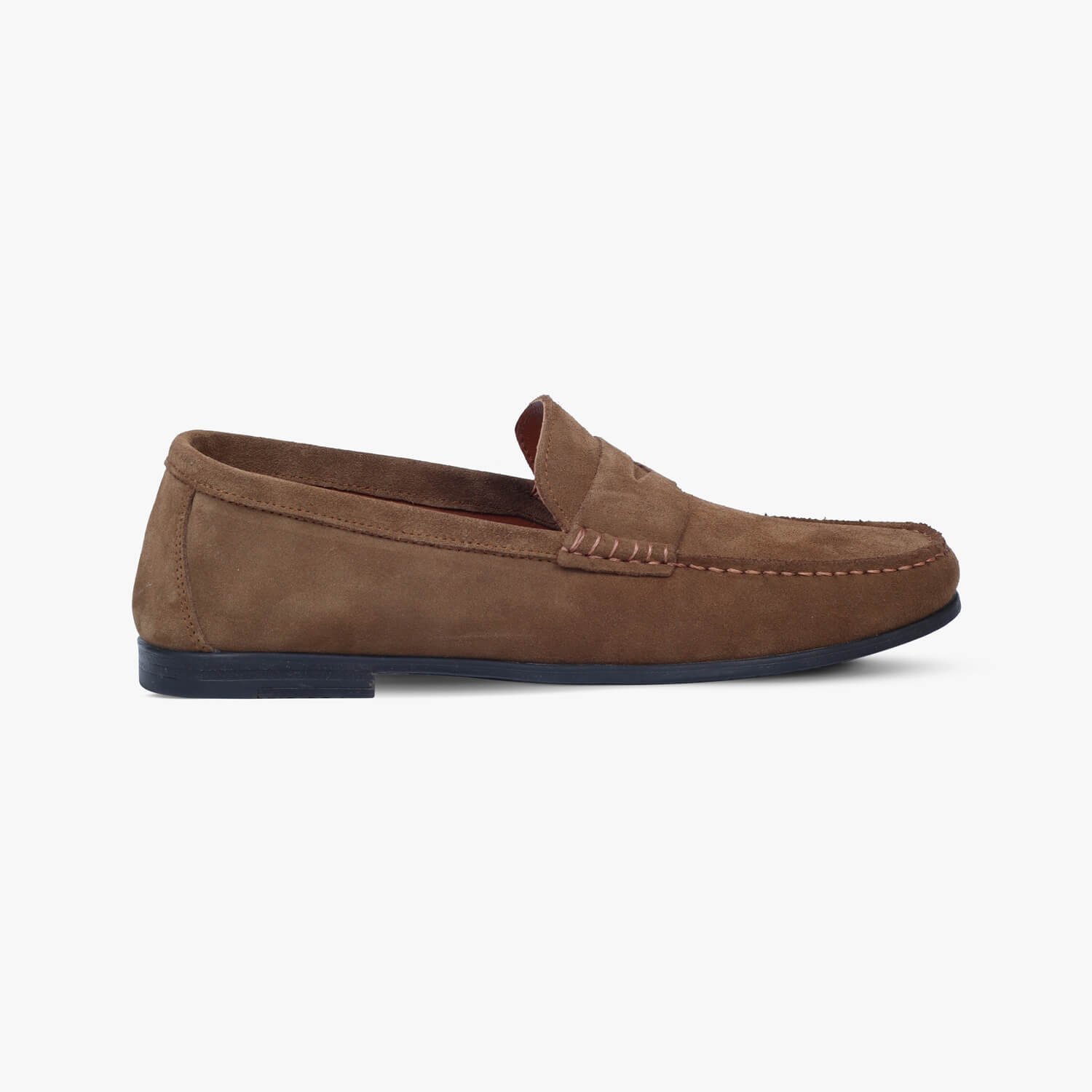 Mens Suede Leather Moccasins - Image 1 of 2
