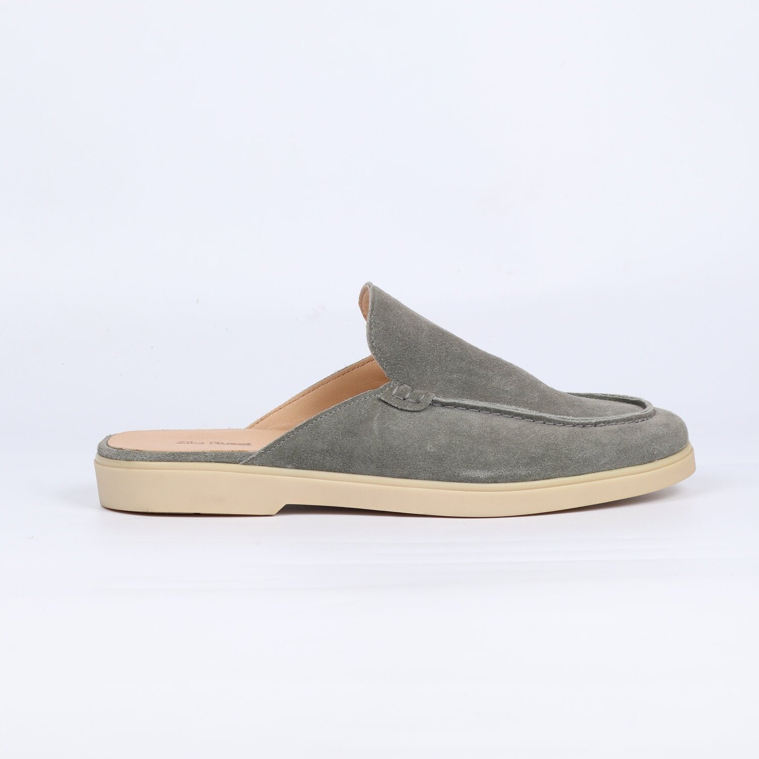 Mens Mint Suede Leather Loafers - Image 1 of 1