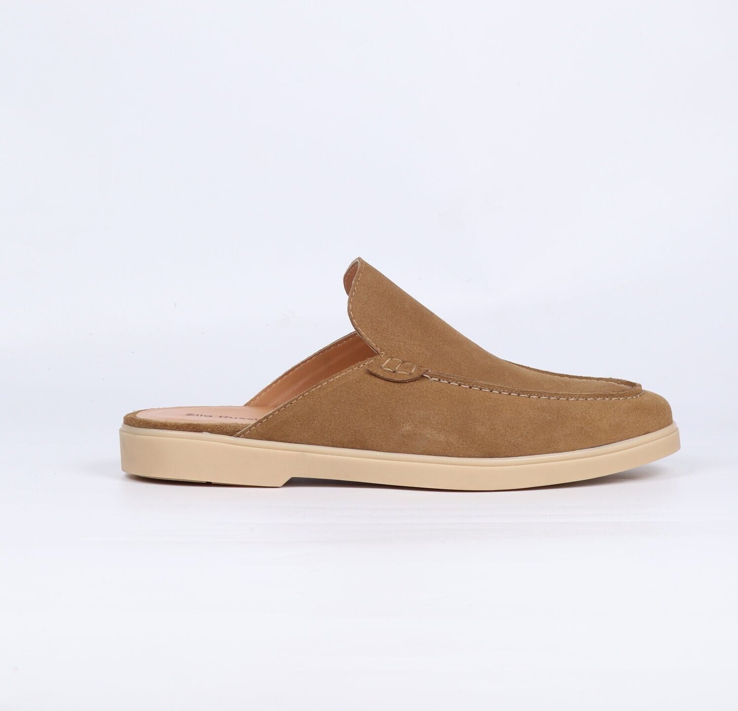 Mens Mustard Suede Leather Loafers - Image 1 of 1