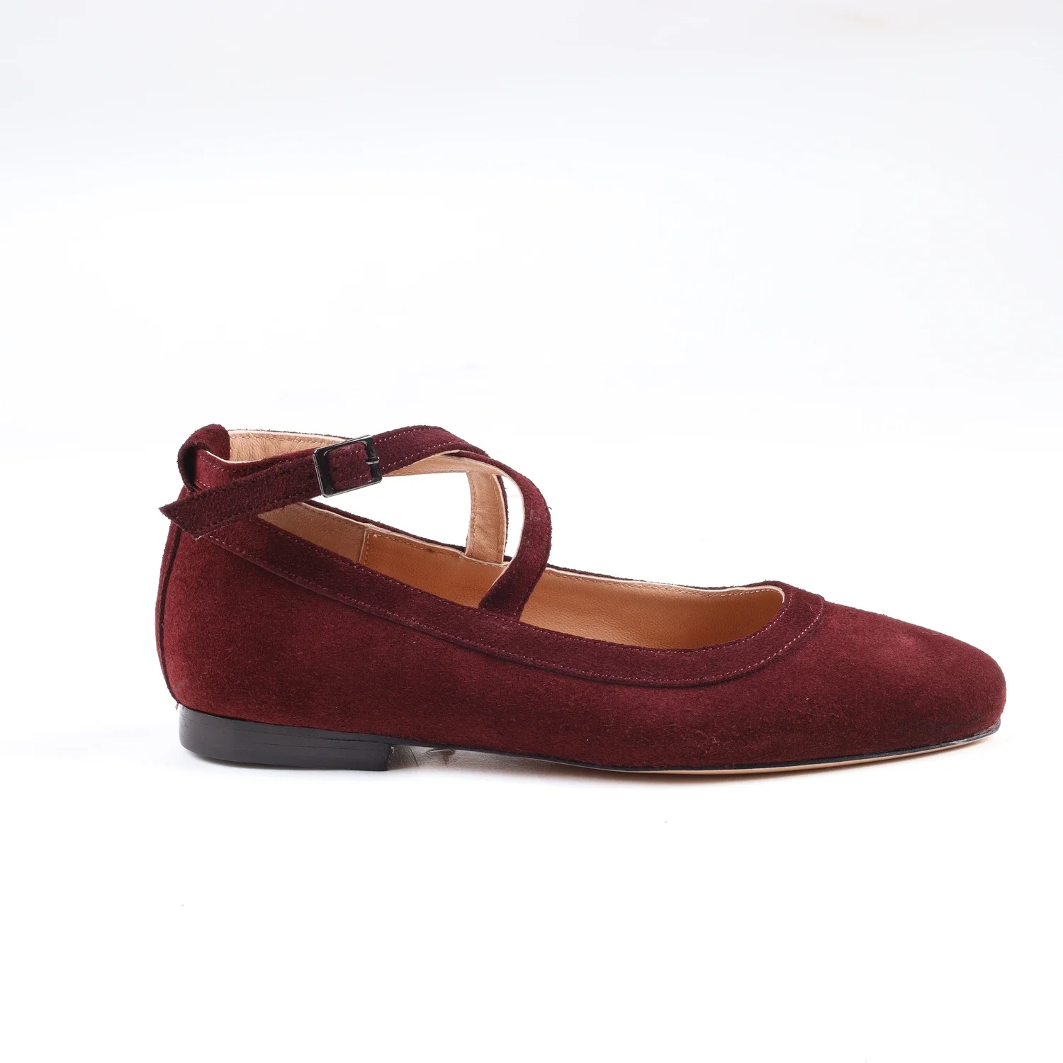 Bally Burgundy Suede - Image 1 of 1