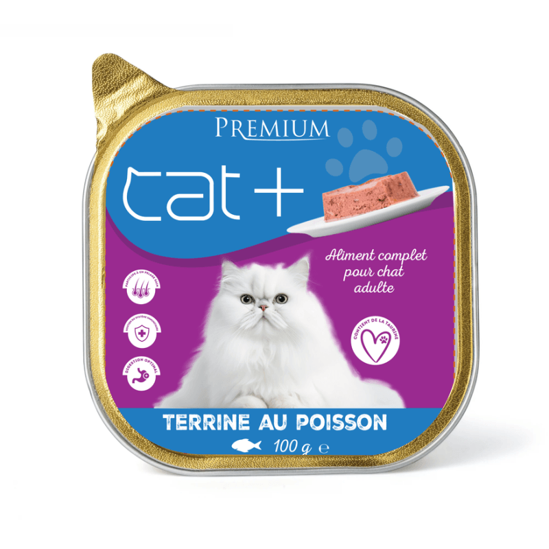 Premium Pate Chat Adulte Au Poisson - Image 1 of 1