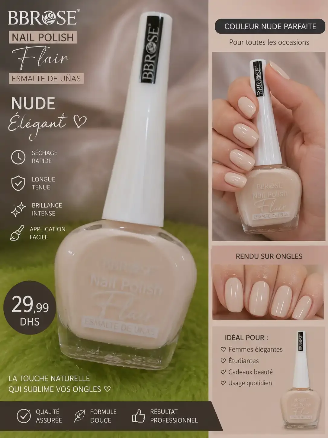 Vernis A Aongle– Nude Élégant Bbros - Image 1 of 1