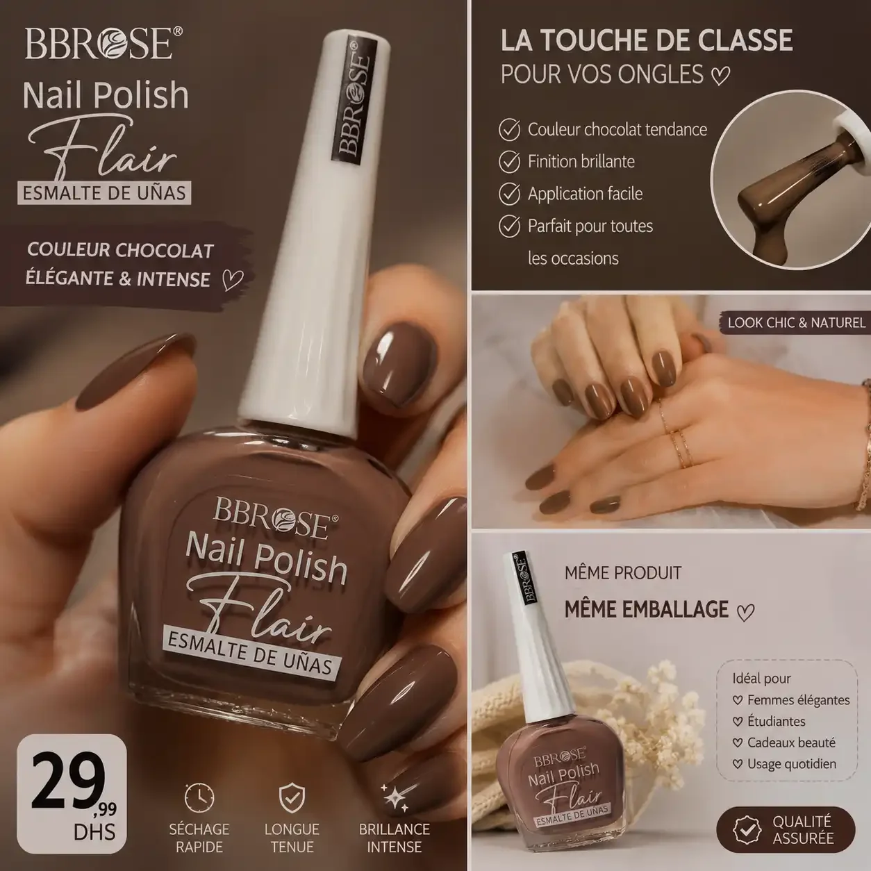 Vernis A Angle– Chocolat Élégant - Image 1 of 1