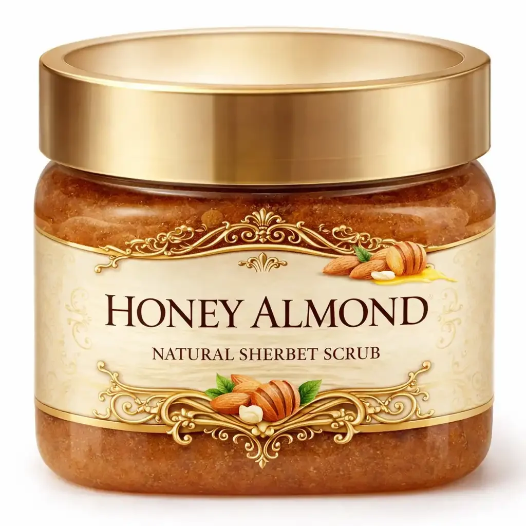 Gommage Corporel - Kemu - Honeyalmond Bio - Exfoliant Doux - Hydratant Nature - Image 1 of 1