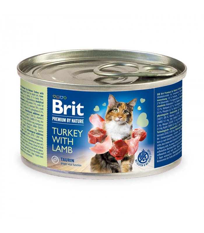 Paté Premium By Nature Lamb With Turkey Pour Chat - Image 1 of 1
