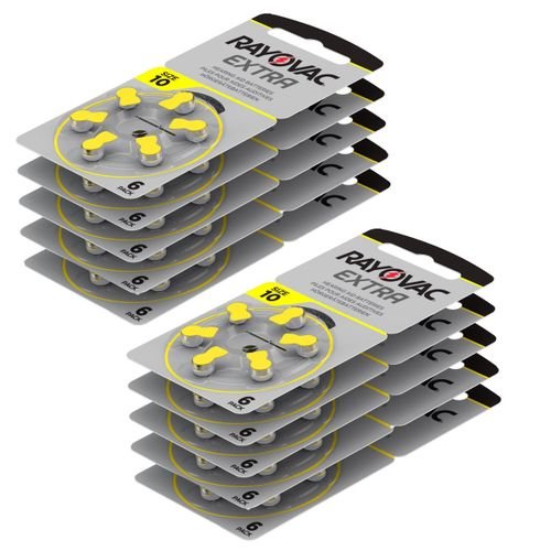 10 Boites De 6 Piles Aide Auditive 1.45v Size 10 - Image 1 of 3