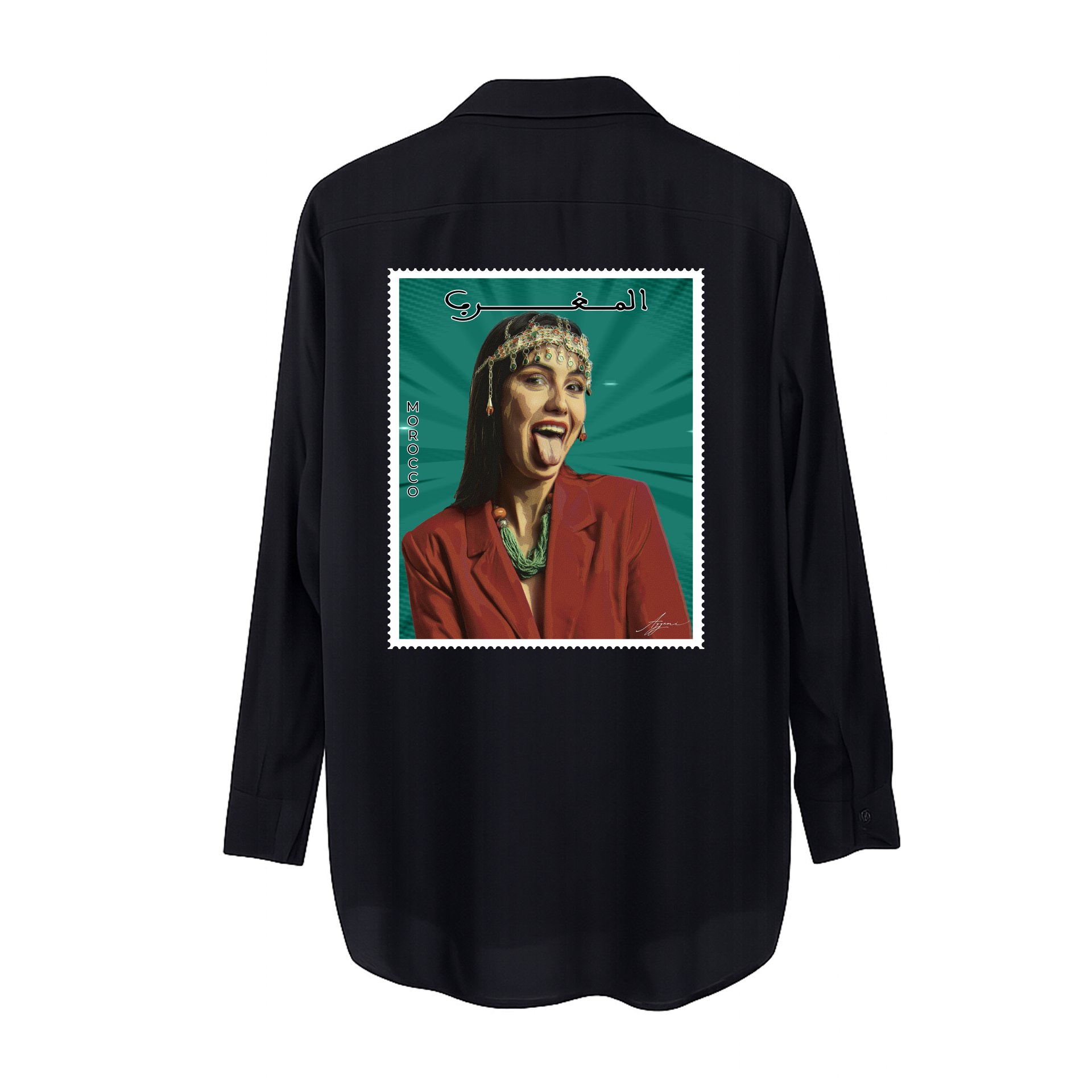 Chemise Taille Standard Noir - Image 1 of 1