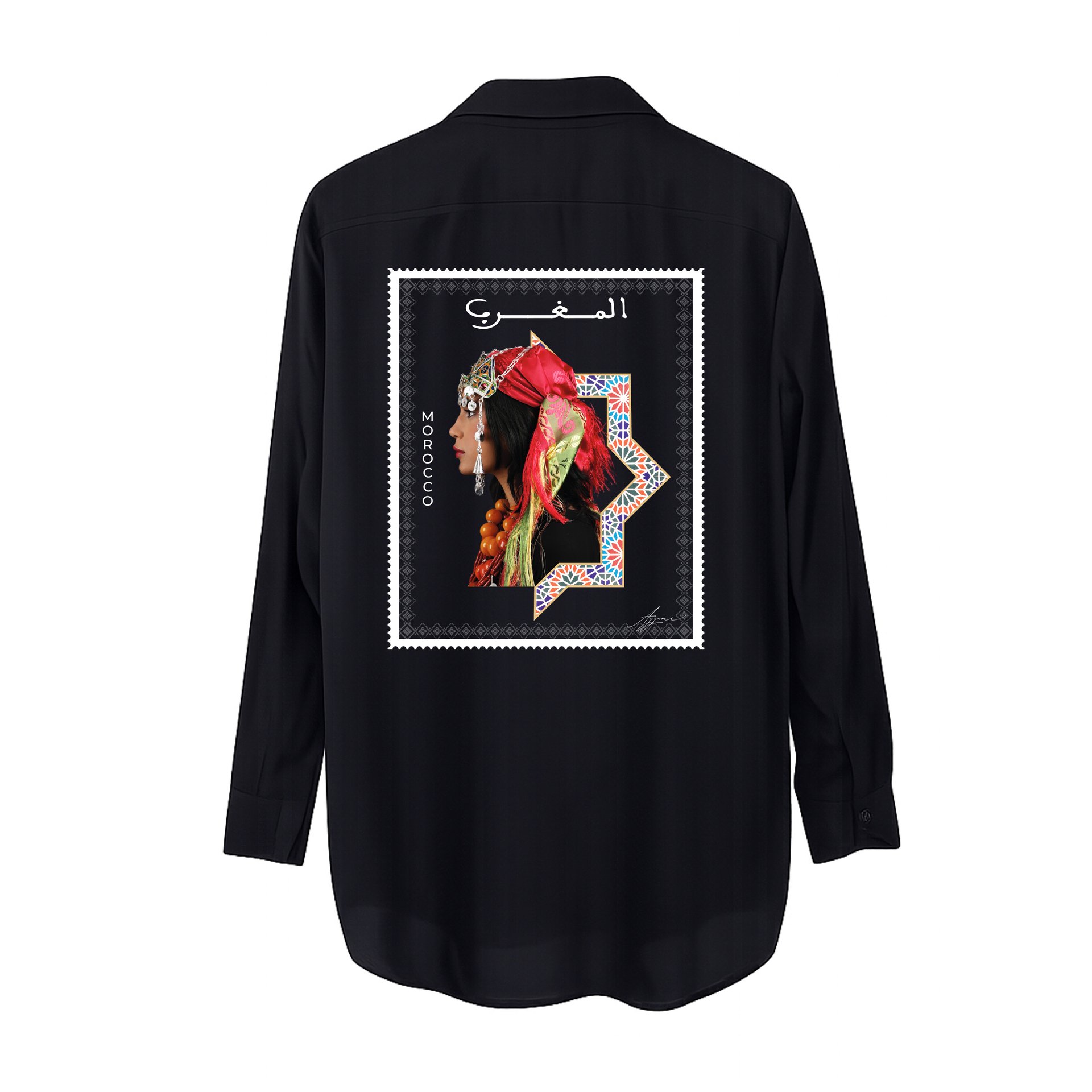 Chemise Taille Standard Noir - Image 1 of 1