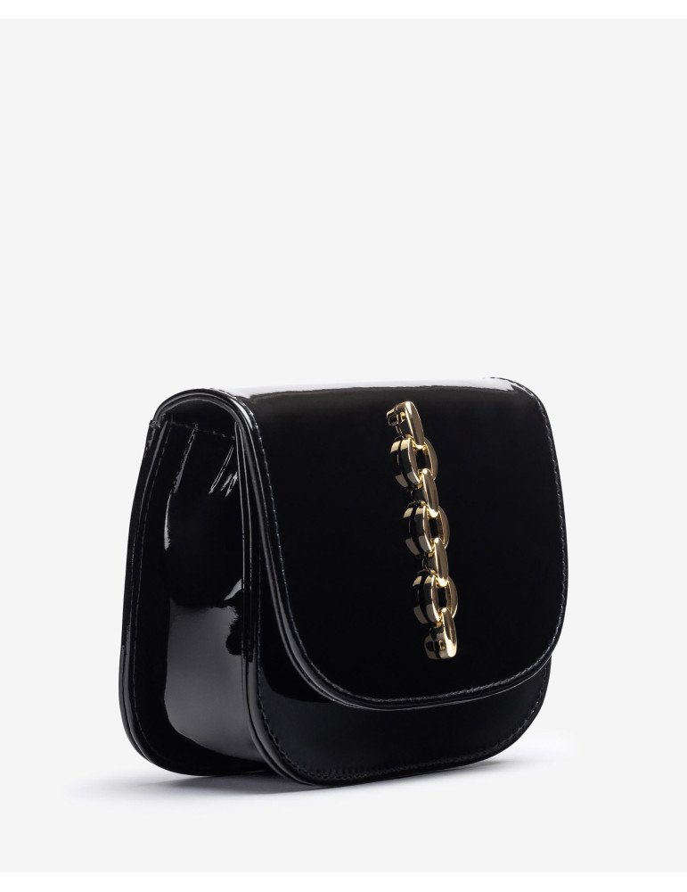 Petit Sac En Cuir Vernis Avec Ornement - Image 1 of 4