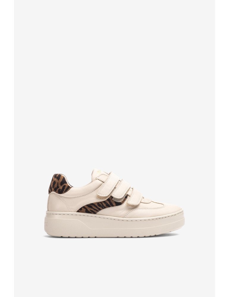 Baskets Avec Bandes Adhésives En Cuir  - Image 1 of 4