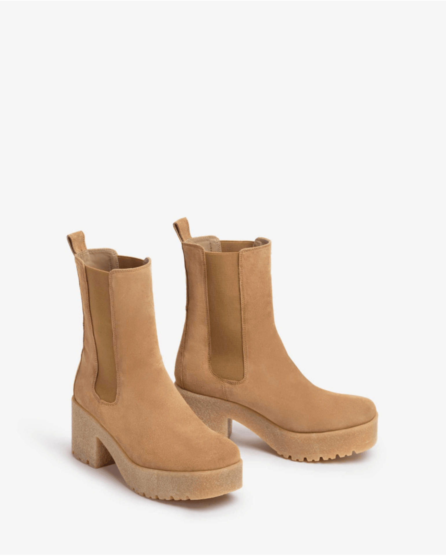 Bottines En Daim Avec Semelle En Caoutchouc - Image 1 of 1