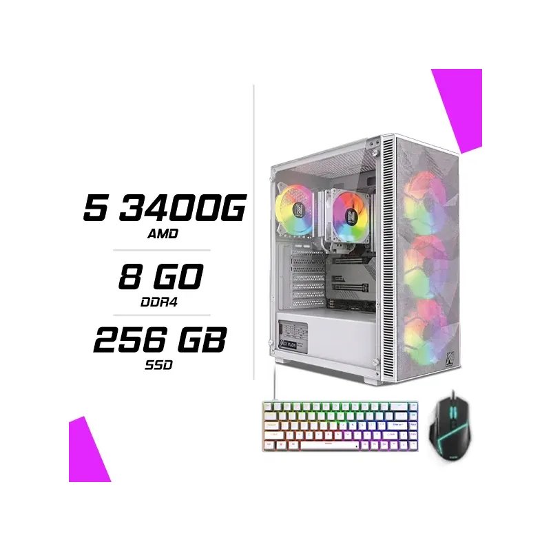 Pc Gamer Amd Ryzen 5 3400g + Esg M2 Flash + Nova Cp68 - Image 1 of 1