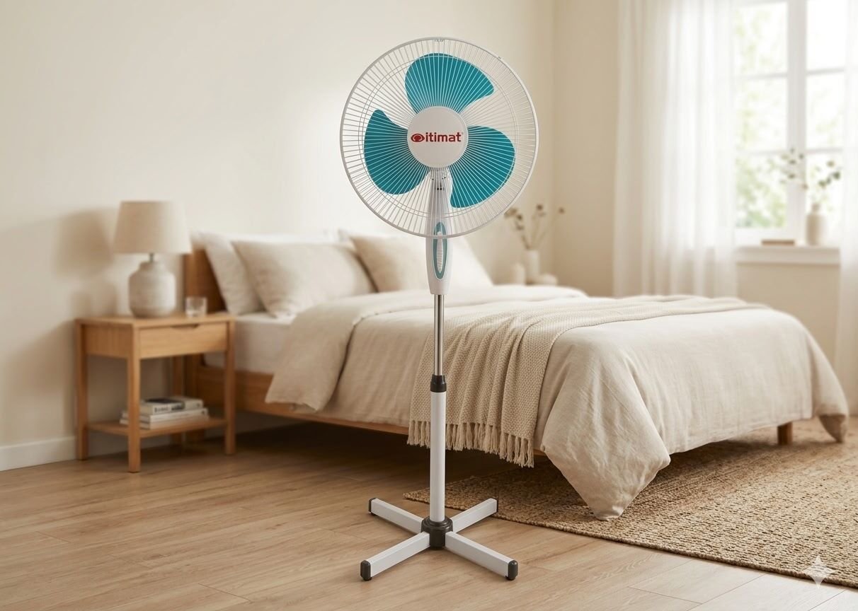 Ventilateur Sur Pied 16" It-fi 6050 – 38w – 3 Vitesses - Image 1 of 2