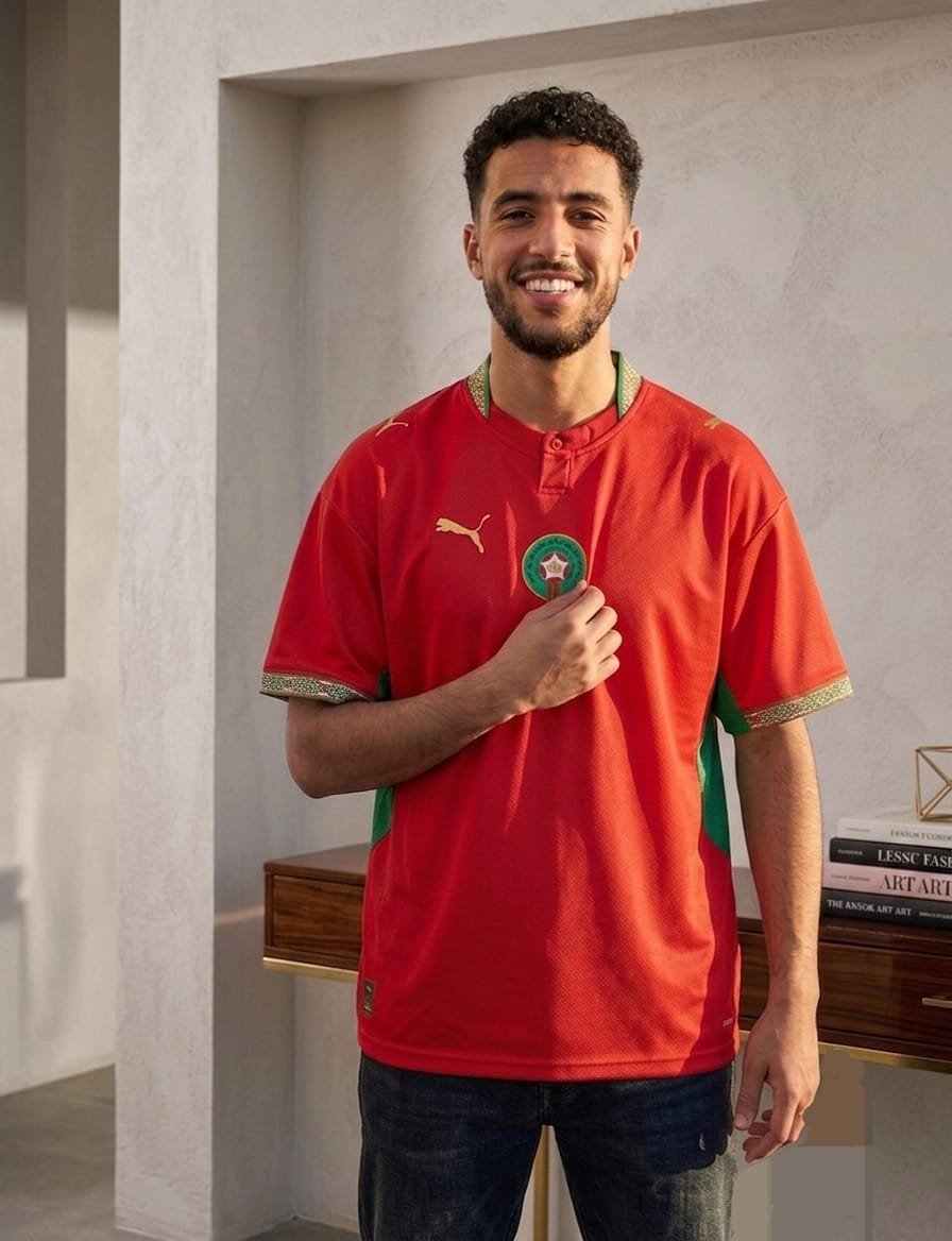 Maillot Maroc Homme - Image 1 of 2